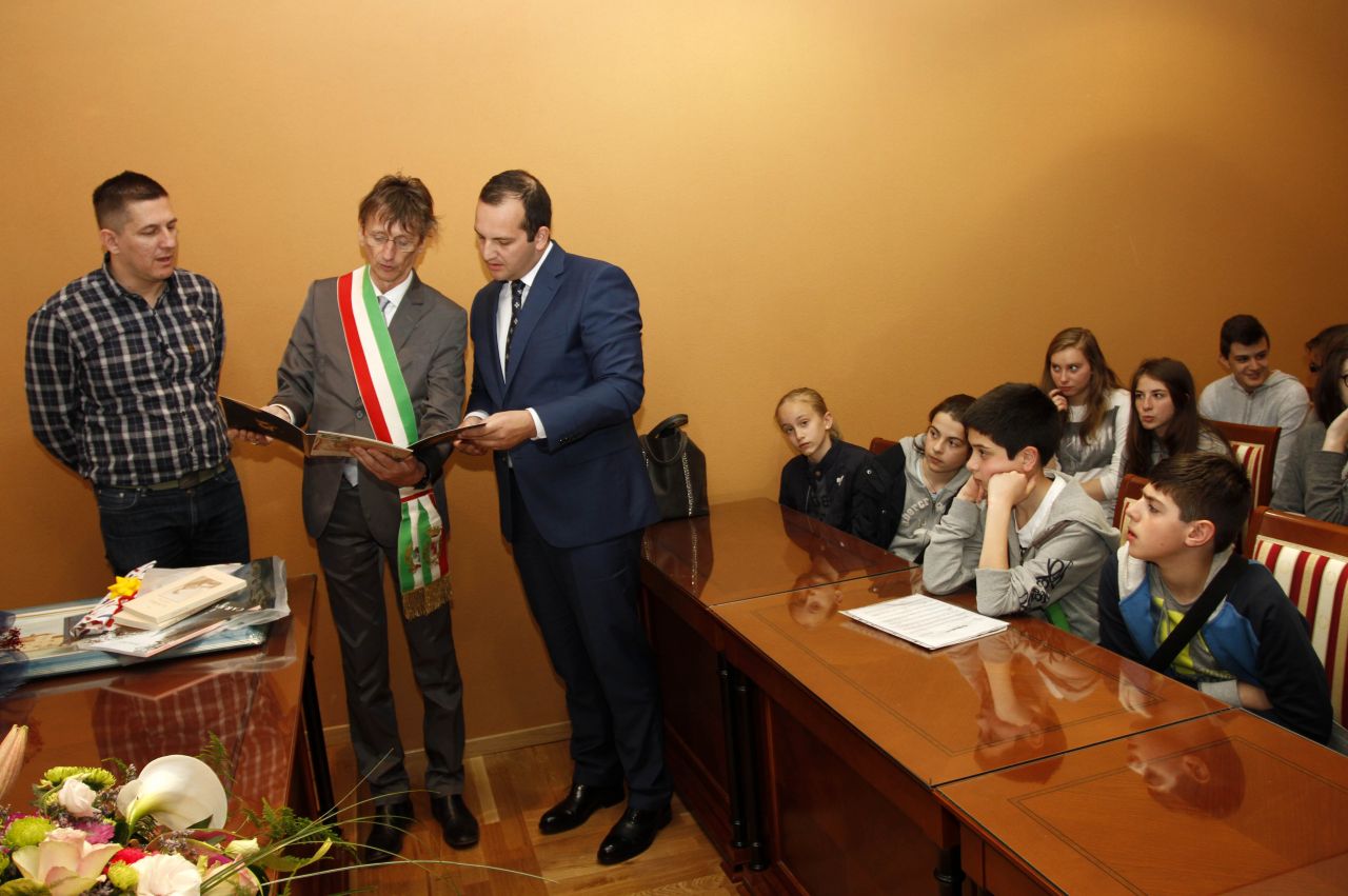 Načelnik Klarin primio predstavnike grada Caravaggia 