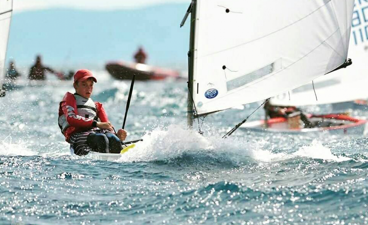 Vice Jušić među najboljima u Otvorenom prvenstvu Hrvatske u jedrenju u klasi Optimist