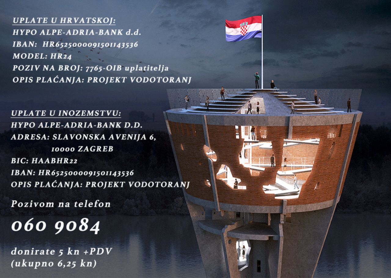 Općina Tisno uključila se u obnovu vukovarskog vodotornja