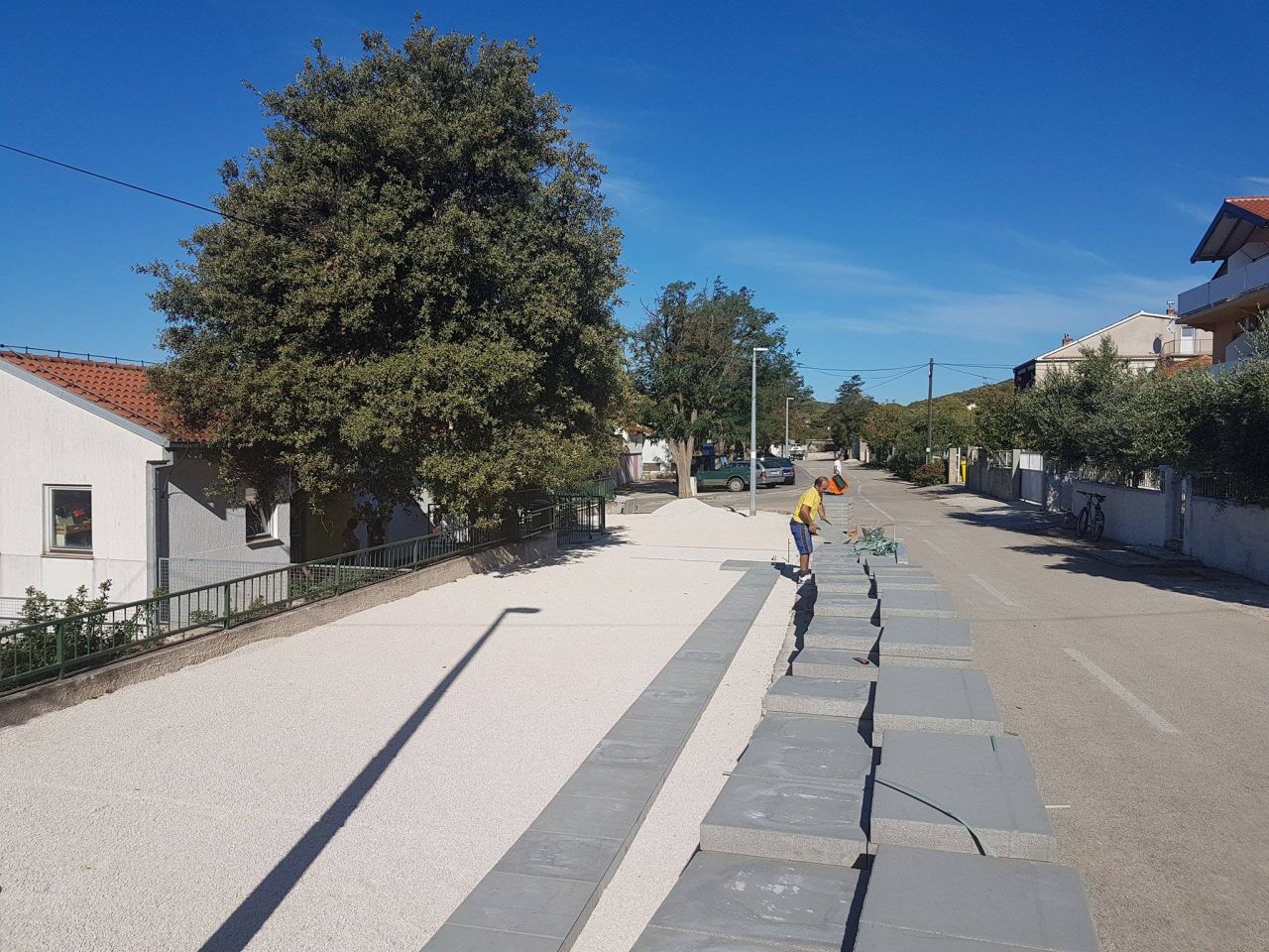 Započeli radovi na uređenju okoliša dječjeg vrtića Ribica u Jezerima  