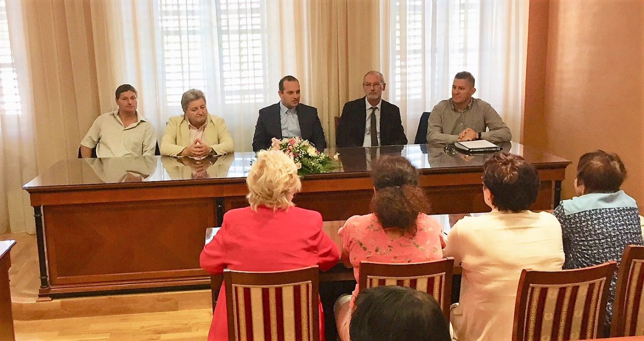 Predstavnici grada prijatelja Velike Mezerici u posjetu Općini Tisno u sklopu projekta Europa povezuje građane  