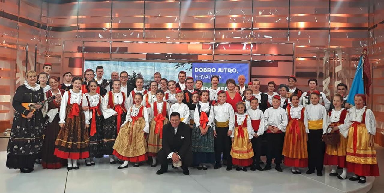 Uspješan nastup KUD-a Koledišće u emisiji Dobro jutro Hrvatska  