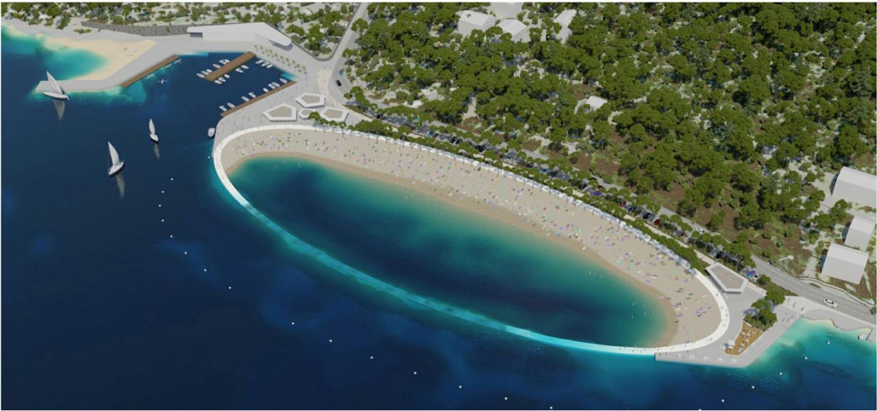 Predstavljeno idejno rješenje plaže Jazina 2 