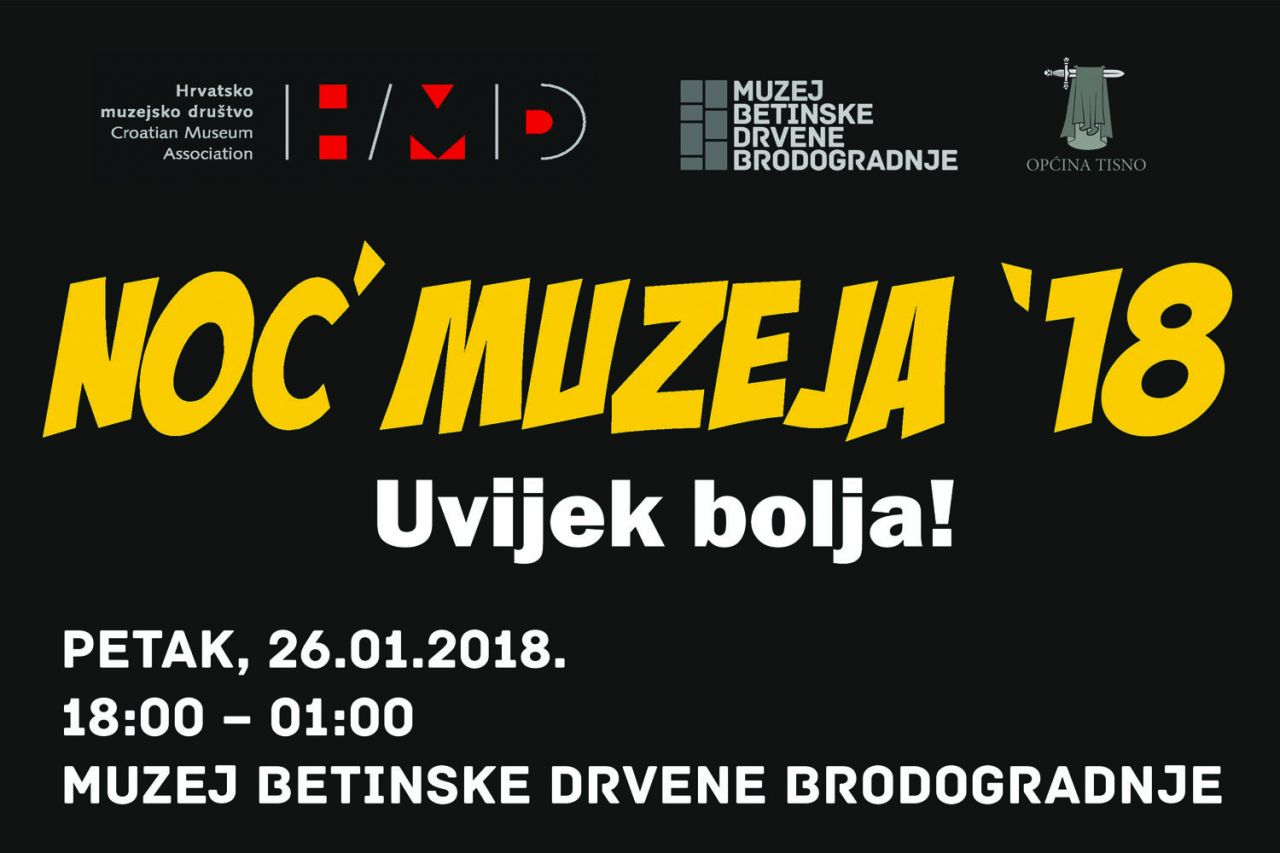 Noć muzeja u Muzeju betinske drvene brodogradnje