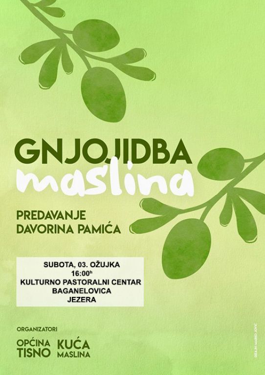 Predavanje na temu - Gnjojidba maslina 
