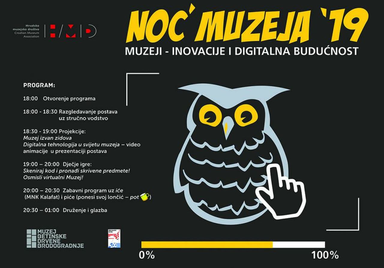 Četvrta Noć muzeja u Muzeju betinske drvene brodogradnje  