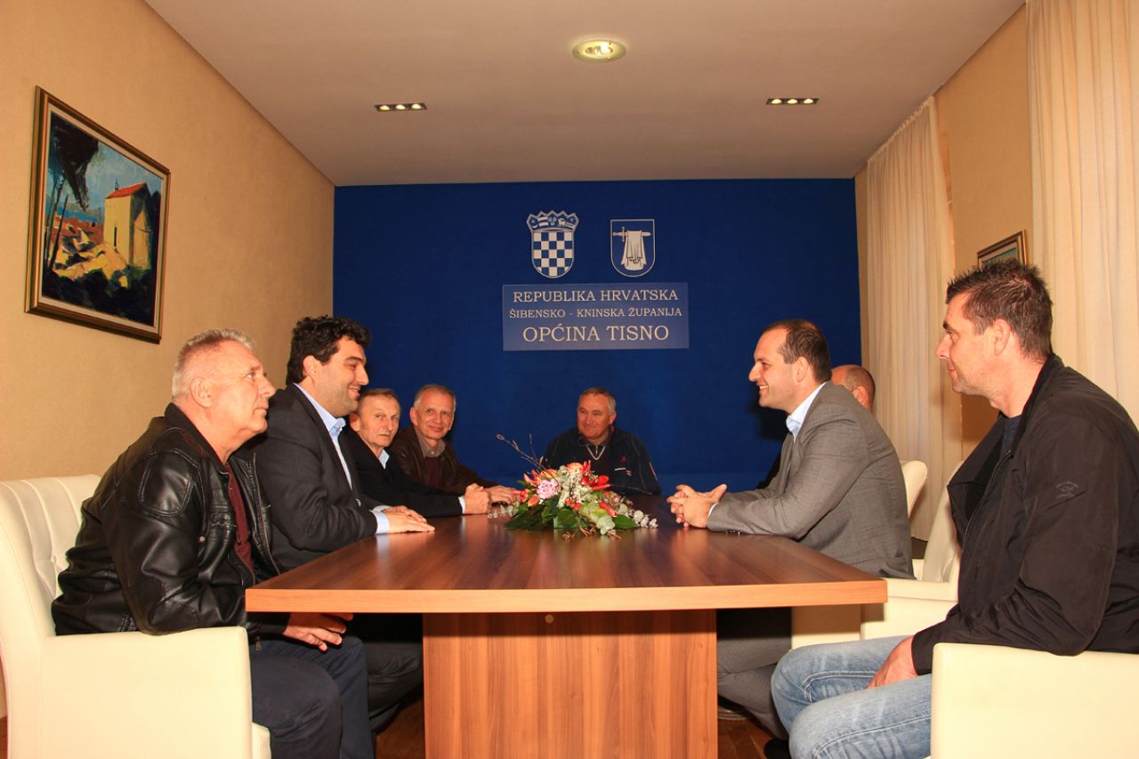 Gradonačelnik grada Križevaca u posjetu Općini Tisno 