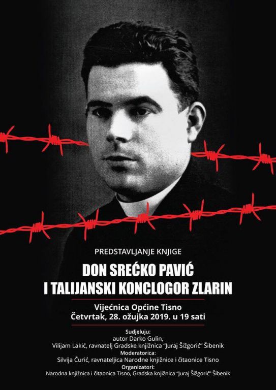 Predstavljanje knjige "Don Srećko Pavić i talijanski konclogor Zlarin" 