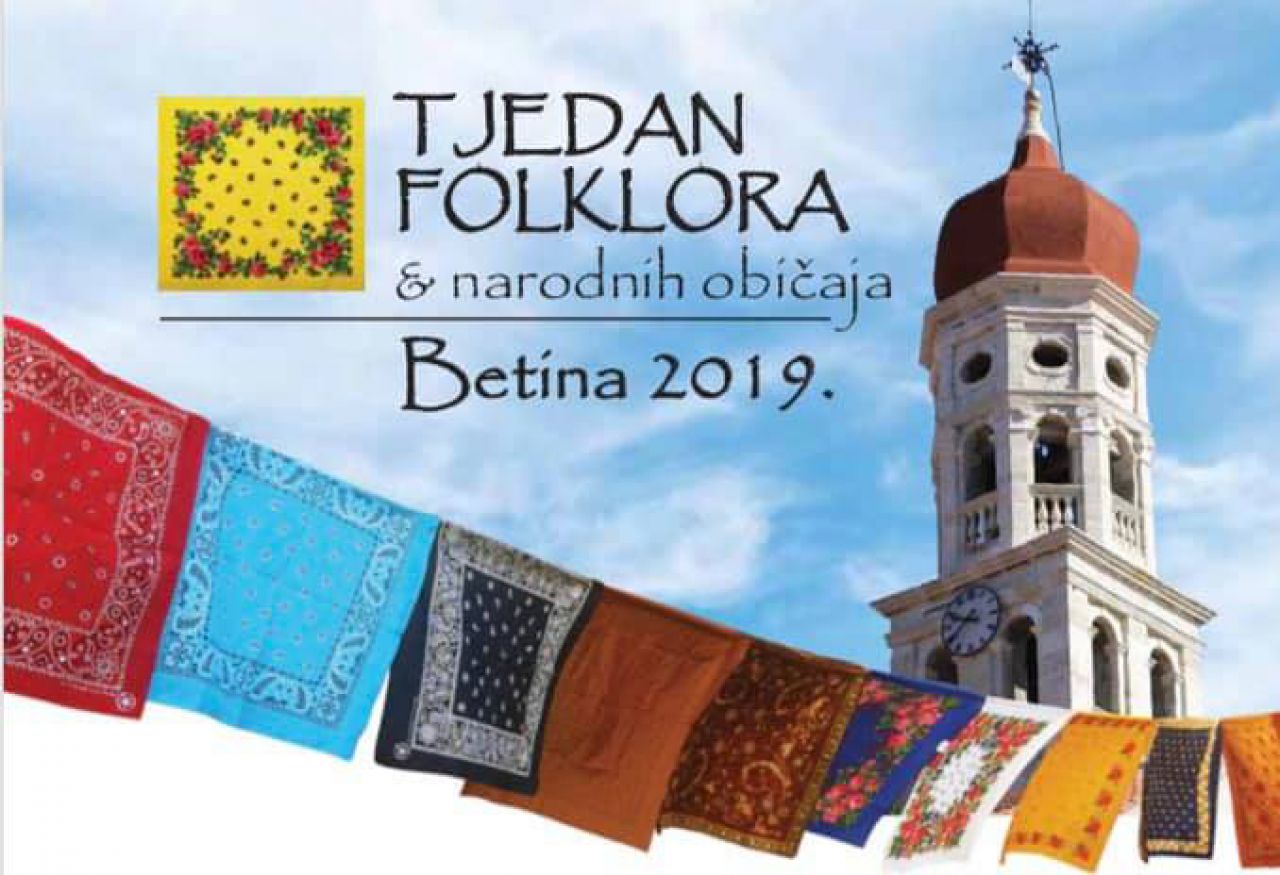 Tjedan folklora i narodnih običaja Betina 2019 