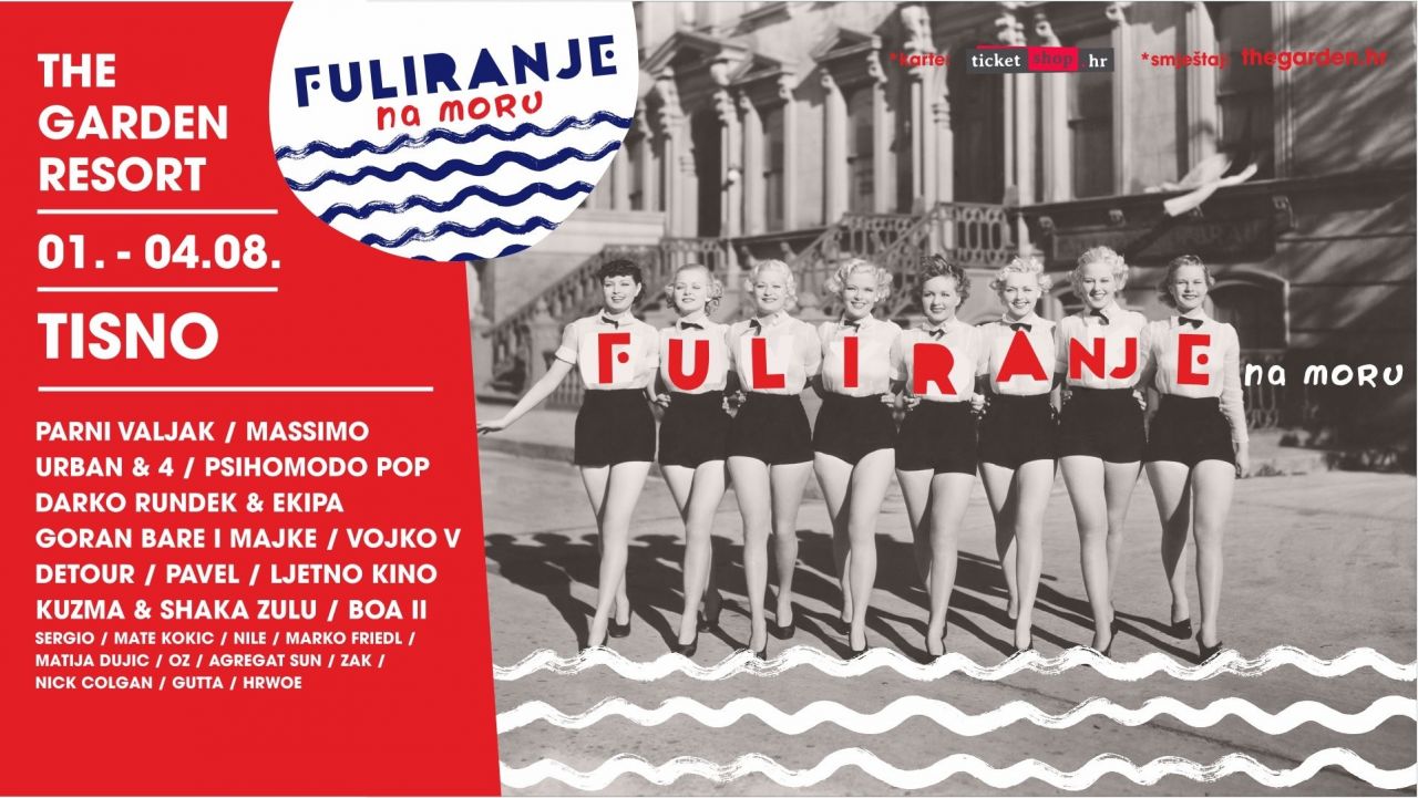 Obavijest o preuzimanju ulaznica za festival Fuliranje na moru za stanovnike s područja Općine Tisno 