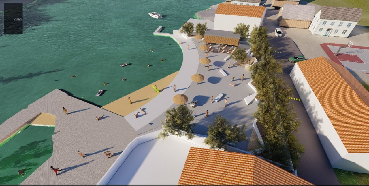 Uređenje mjesne plaže Betina 