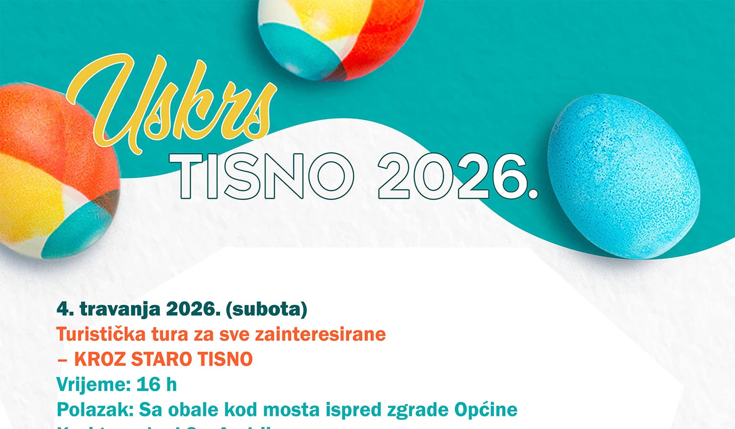 Uskrsna događanja u Tisnom