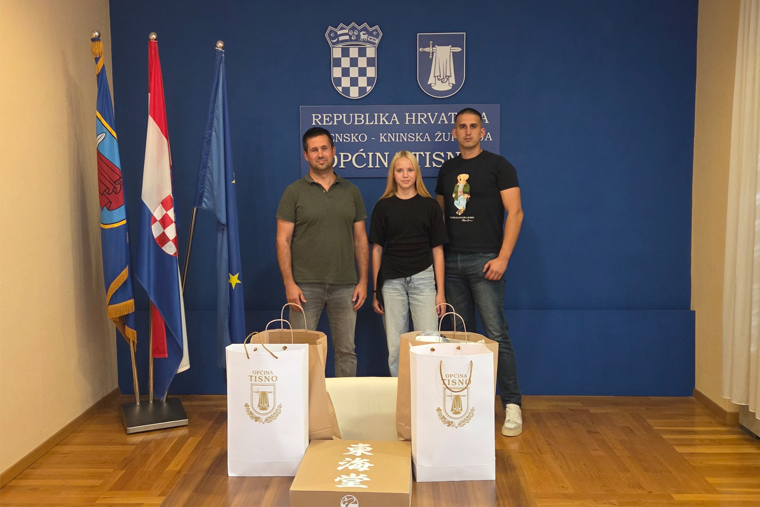 Načelnik Kristijan Jareb primio uspješnu karatašicu Lili Klarin